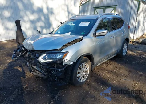 2018 Nissan Rogue Sv z USA, uszkodzony, nr VIN KNMAT2MTXJP532411